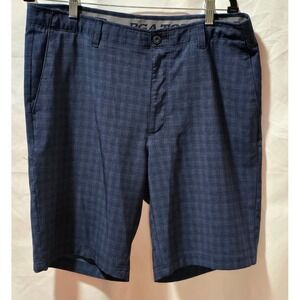 PGA Tour Men's  Two Pair Moisture Wicking Stretch Plaid 10" Golf Shorts Size 36